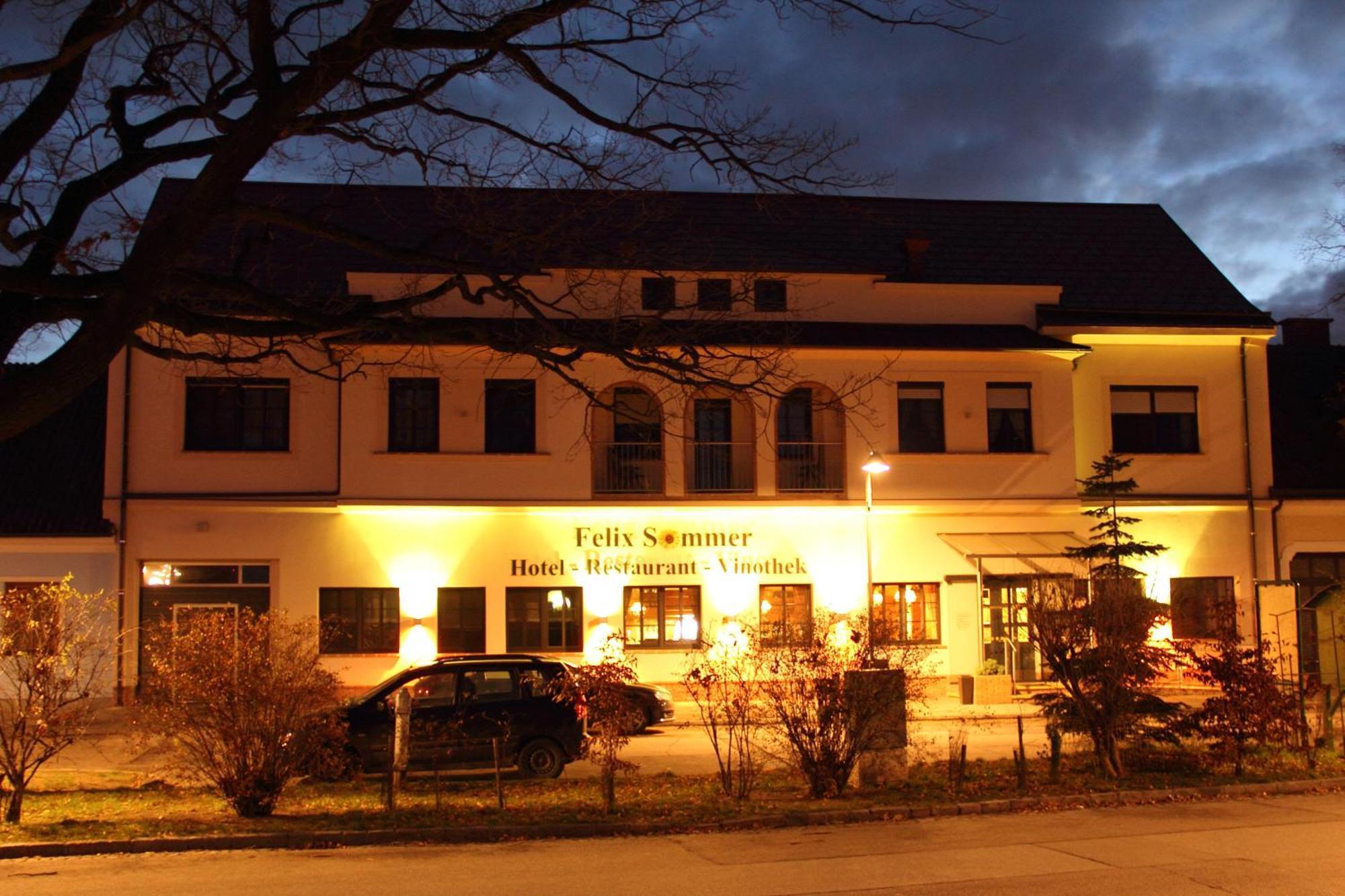 Hotel-Restaurant-Vinothek Felix Sommer Auersthal المظهر الخارجي الصورة