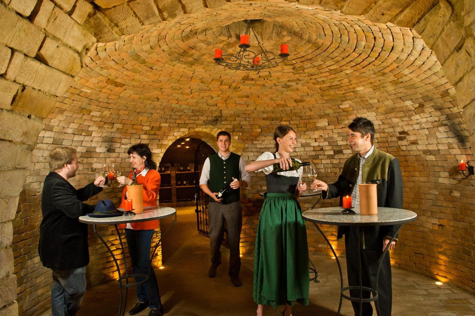 Hotel-Restaurant-Vinothek Felix Sommer Auersthal المظهر الخارجي الصورة